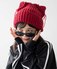 WEGO ローゲージネコミミニットキャップ