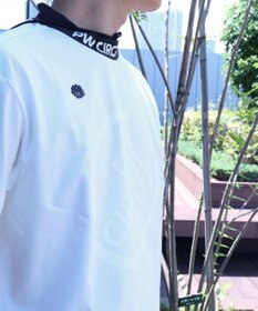 PW CIRCULUS 【UVカット / 吸水速乾 / 伸縮性抜群】【MEN】バックメッシュ切り替えモックT