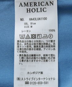 AMERICAN HOLIC バックＶギャザーブラウス