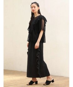 Green Parks ■ＥＳＣＡＲ　デニムサイドラッフルスカート