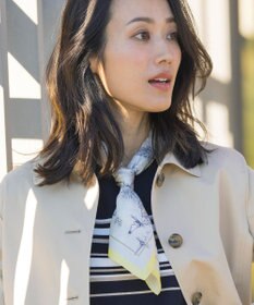 J.PRESS LADIES Sud de la France スクエア スカーフ