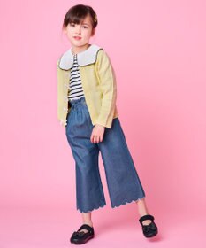 ANY KIDS デニム ワイド パンツ