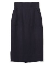 BEIGE， 【洗える】BERNARD / リネンアウトポケットハイウエストスカート