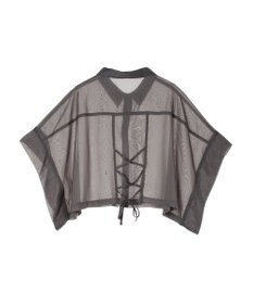 Green Parks ＥＧＯＩＳＴ　短丈シアーシャツ