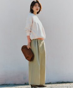 23区 【見上愛さん着用】シアーフライス レイヤード ロンTEE