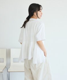 CRAFT STANDARD BOUTIQUE インド製 ペプラムブラウス