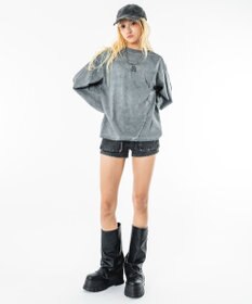 WEGO 【ユニセックス着用ITEM】コールドダイスウィッチングT（LS）