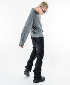 WEGO 【ユニセックス着用ITEM】コールドダイスウィッチングT（LS）