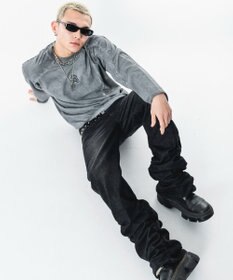 WEGO 【ユニセックス着用ITEM】コールドダイスウィッチングT（LS）