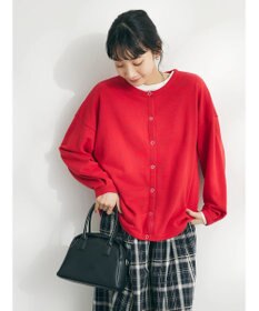 CRAFT STANDARD BOUTIQUE 裏毛リングドットカーディガン