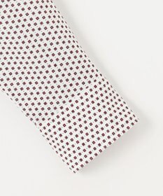 JOSEPH ABBOUD 【25SS・洗える】コンパクトジャージープリント シャツ