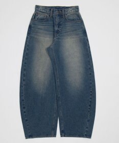 WEGO ワイドカーブデニムパンツ