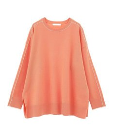 Green Parks アンチピリングライン入りニットプルオーバー