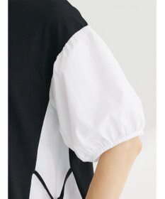 Green Parks 布帛ドッキング脇リボンプルオーバー