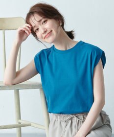 ANY 【接触冷感/UVケア】ビューティベーシックノースリーブタックTシャツ