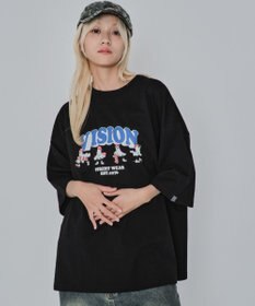 WEGO 【ユニセックス着用ITEM/MLサイズ展開】別注VISIONゴーストスケーターグラフィックT（SS）