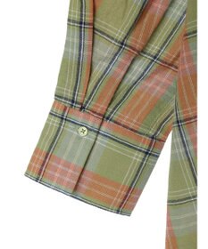 Green Parks チェック柄シャツチュニック