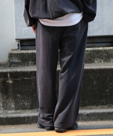 WEGO アシッドウォッシュワイドスウェットパンツ