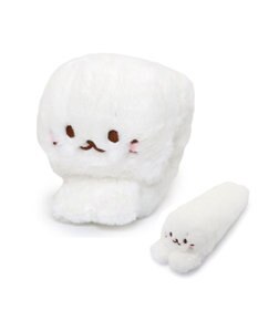 Mother garden しろたん パッチンくるっとマスコット 《しろたん》 単品