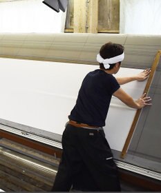 Marca 【伝統横濱スカーフ】モーツァルト  小判 シルクツイル スカーフ