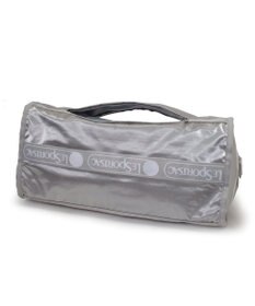 LeSportsac DELUXE MED WEEKENDER MH/ロゴジャガードシルバースナイデル