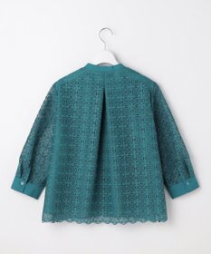 自由区 【カタログ掲載】ジオメトリックレース ブラウス