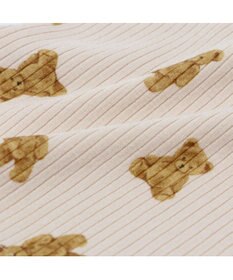 PET PARADISE ペットパラダイス くま のびのび リブ Tシャツ 小型犬