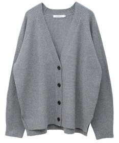 AMERICAN HOLIC バイパチラメ入りＶネック片畦ニットカーディガ