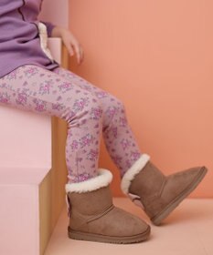 ANY KIDS 7days 裏シャギー 総柄 パンツ