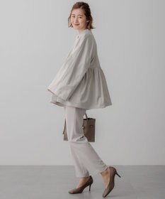 23区 【VERYコラボ/撥水加工】グロッシーツイル アウター