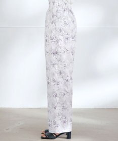 Tiaclasse 【洗える】アソートプリントワイドパンツ