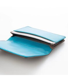 UNBILLION perche 牛革カラーコンビカードケース