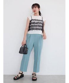 Green Parks ・ｓｗｉｎｇ　ｂｙ　ＳＥＴ２点チュールビスチェ＆フレンチＴ