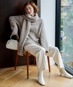 23区 メタルハンドル ショルダー バッグ