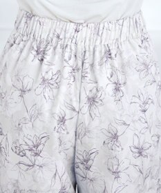 Tiaclasse 【洗える】アソートプリントワイドパンツ