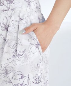 Tiaclasse 【洗える】アソートプリントワイドパンツ