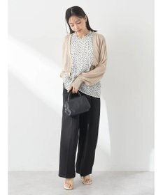 earth music&ecology シアーラメＶネックカーディガン