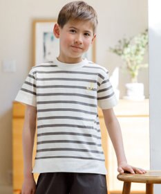 J.PRESS KIDS 【140-170cm】J.半袖ボーダーＴシャツ