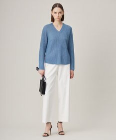 ICB 【接触冷感・UVカット・透け防止・吸水速乾・洗える】 シェルタリングドライオックス ワイドパンツ