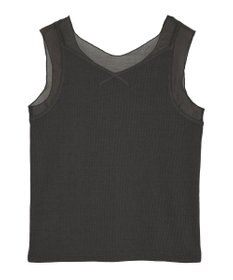 Green Parks ・ＳＵＧＡＲ　ＳＰＯＯＮ　シアー切替タンクトップⅡ