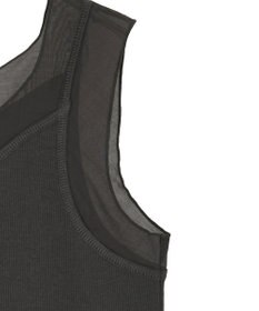 Green Parks ・ＳＵＧＡＲ　ＳＰＯＯＮ　シアー切替タンクトップⅡ