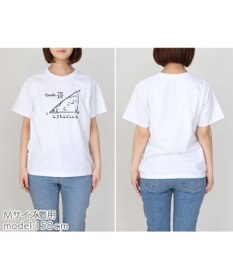 Mother garden しろたん Tシャツ 半袖  《しろたんじぇんと柄》 白色 S/M/L/XL