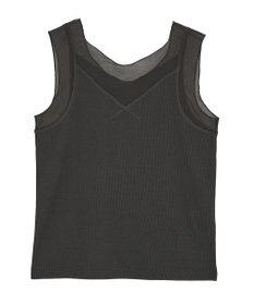 Green Parks ・ＳＵＧＡＲ　ＳＰＯＯＮ　シアー切替タンクトップⅡ