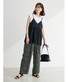 Green Parks 切替ギャザーキャミソール