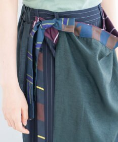 COQ MULTI WAY SAILER ラップスカート付きパンツ