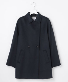 J.PRESS LADIES L ウールナイロンリバー テーラード コート