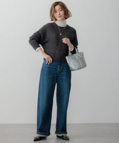 23区 【洗える】スパングル ドルマンスリーブ ニット