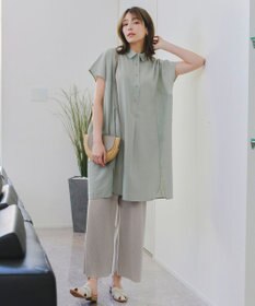 Tiaclasse 【2点セット・新色追加・洗える】クリスタルプリーツセットアップ