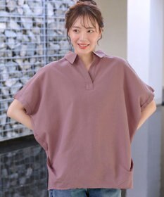 Tiaclasse 【洗える】 リネンミックススキッパーシャツ