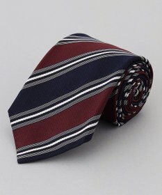 GOTAIRIKU 【日本製】西陣ネクタイ_レジメンタルストライプ柄